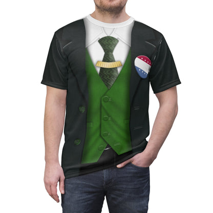 Loki Green Suit TV Series Costume T-shirt For Men