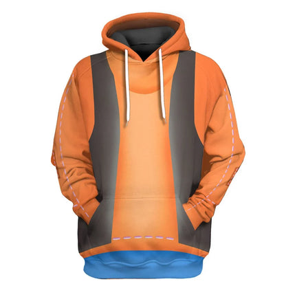 Disney Hoodie Disney Character Goofy Costume T-Shirt Orange Unisex Adults New Release - Trendy Gift For Men & Women