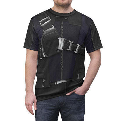 Hawkeye Disney Marvel Clint Barton Cosplay Costume - 3D TShirt