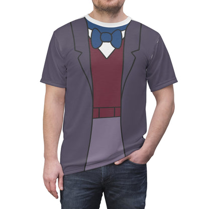 Dr. David Q. Dawson Great Mouse Detective Costume T-Shirt For Men