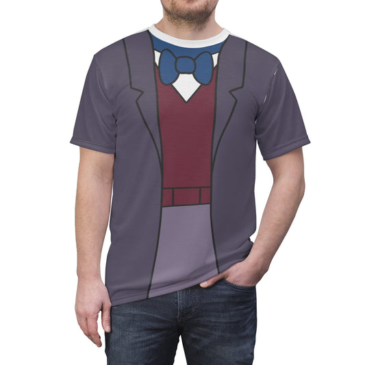 Dr. David Q. Dawson Great Mouse Detective Costume T-Shirt For Men