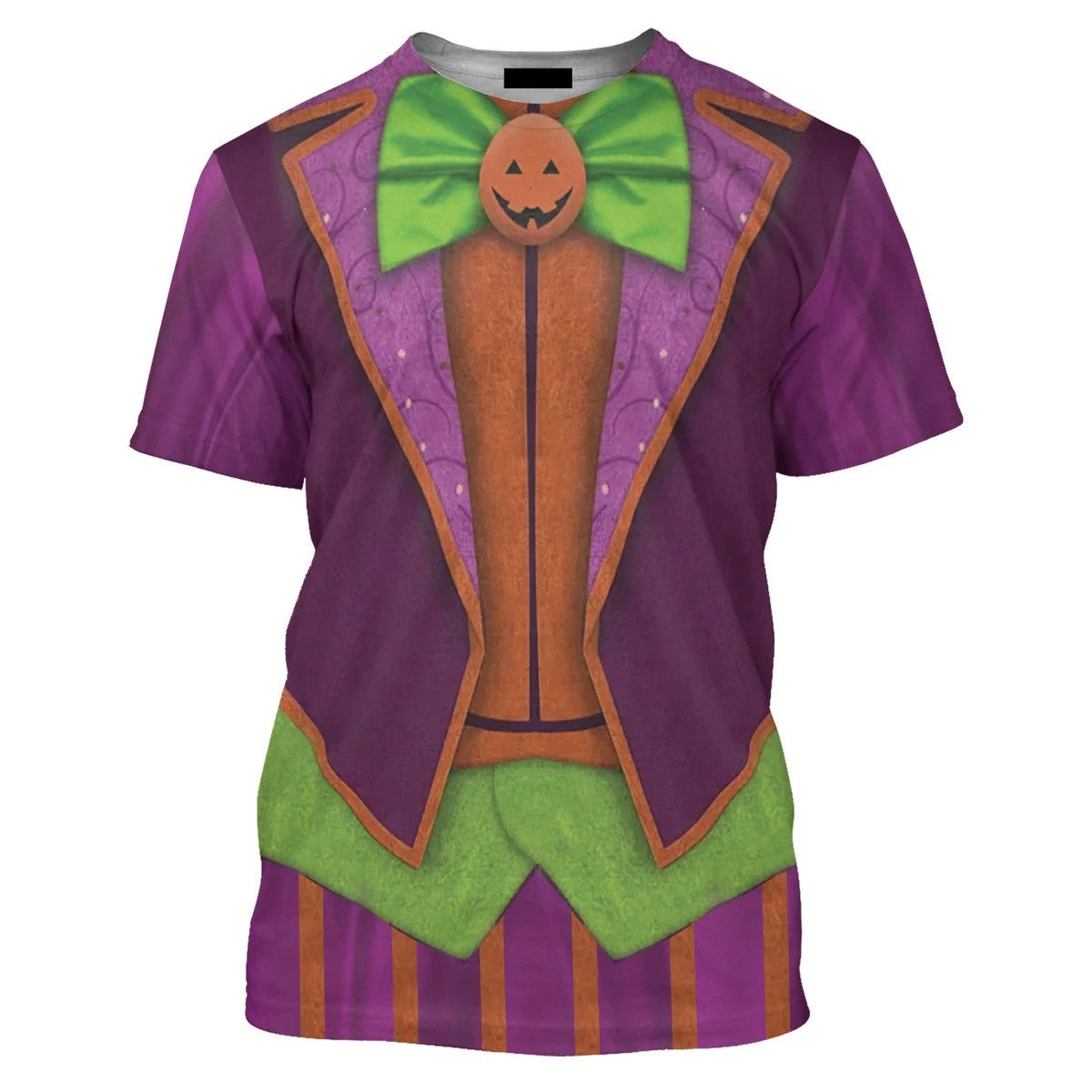 Disney T-Shirt Not-So-Scary Mickey Mouse Costume T-Shirt Purple Unisex Adults New Release - Trendy Gift For Men & Women