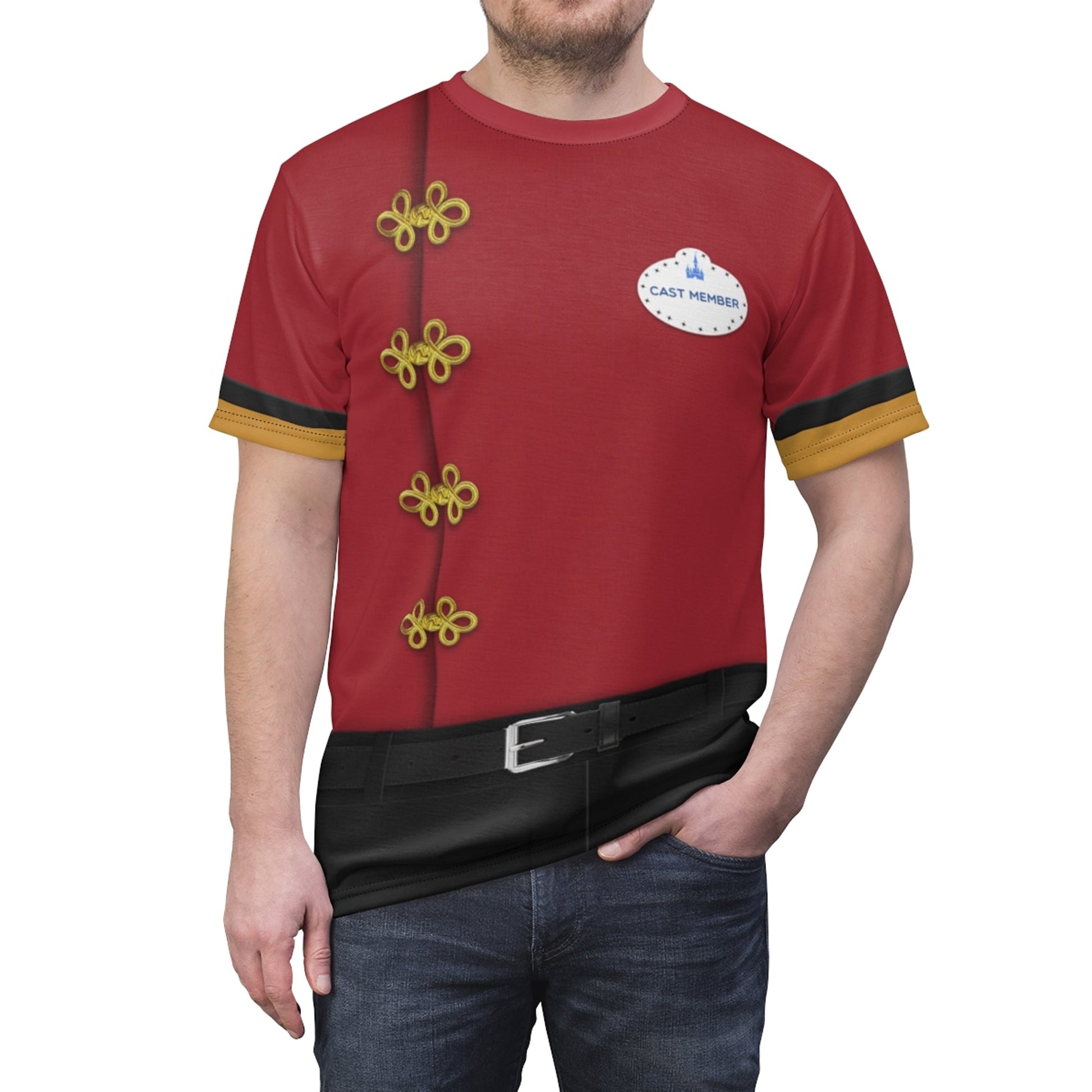 Great Movie Ride Disney Cast Member Costume T-Shirt For Men