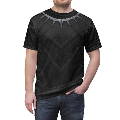 Black Panther Avengers Costume T-Shirt For Men