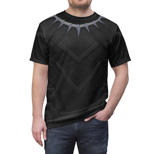 Black Panther Avengers Costume T-Shirt For Men