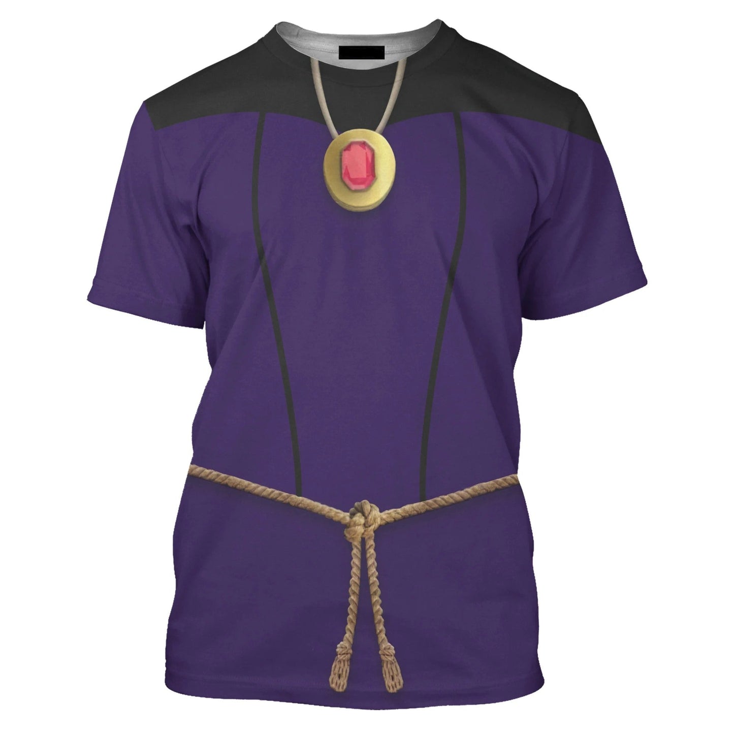 Disney T-Shirt Evil Queen Snow White Villain Costume T-Shirt Purple Black Unisex Adults New Release - Trendy Gift For Men & Women