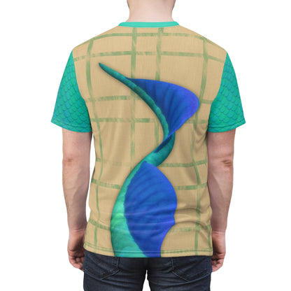 Luca Paguro Luca Pixar Costume T-shirt For Men