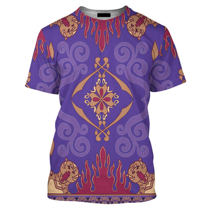 Disney T-Shirt Magic Carpet Aladdin Costume T-Shirt Colorful Unisex Adults New Release - Trendy Gift For Men & Women