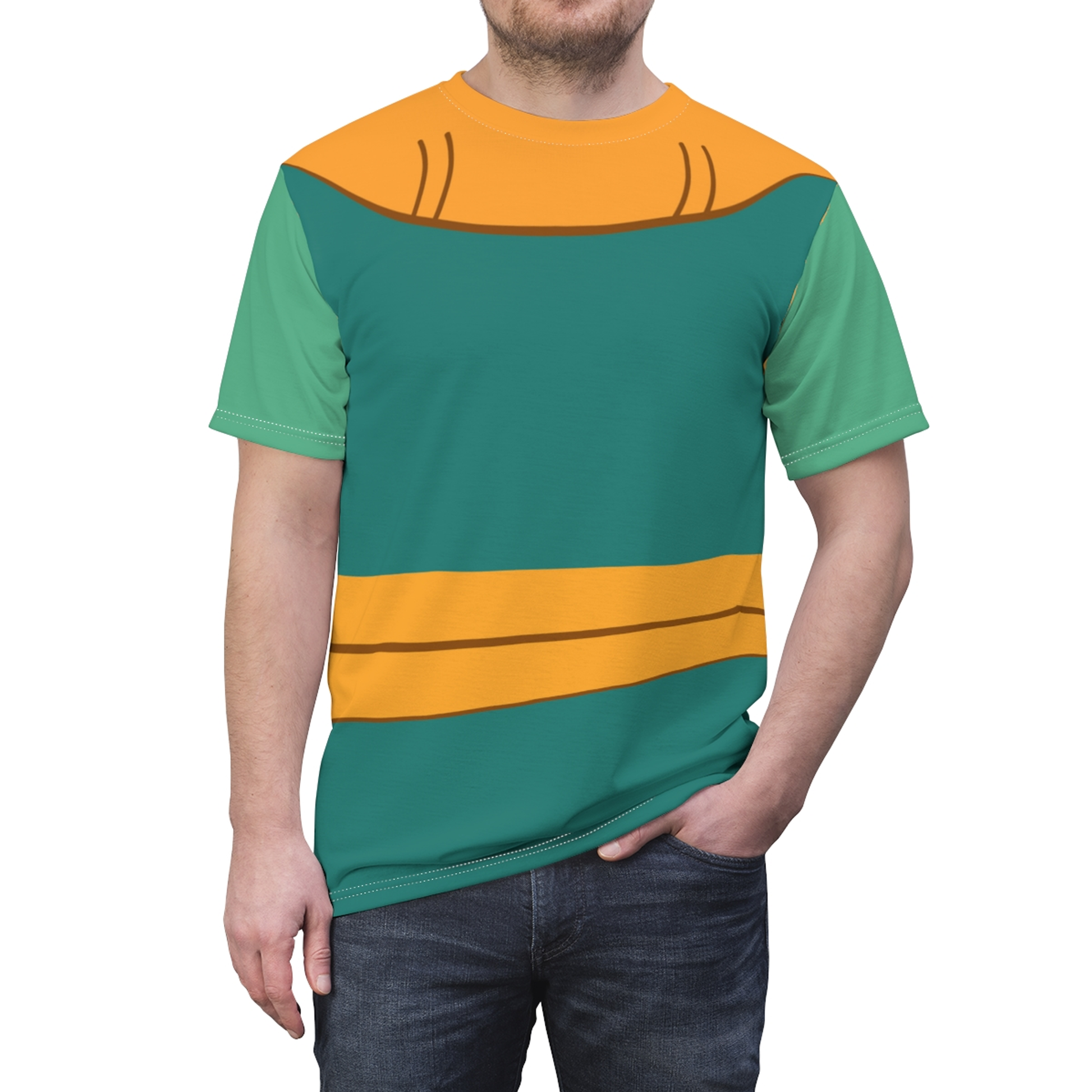 Rodian Stwa Galactic Pals Costume T-Shirt