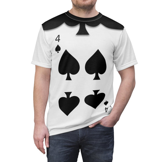Black Spade Alice In Wonderland Costume T-Shirt