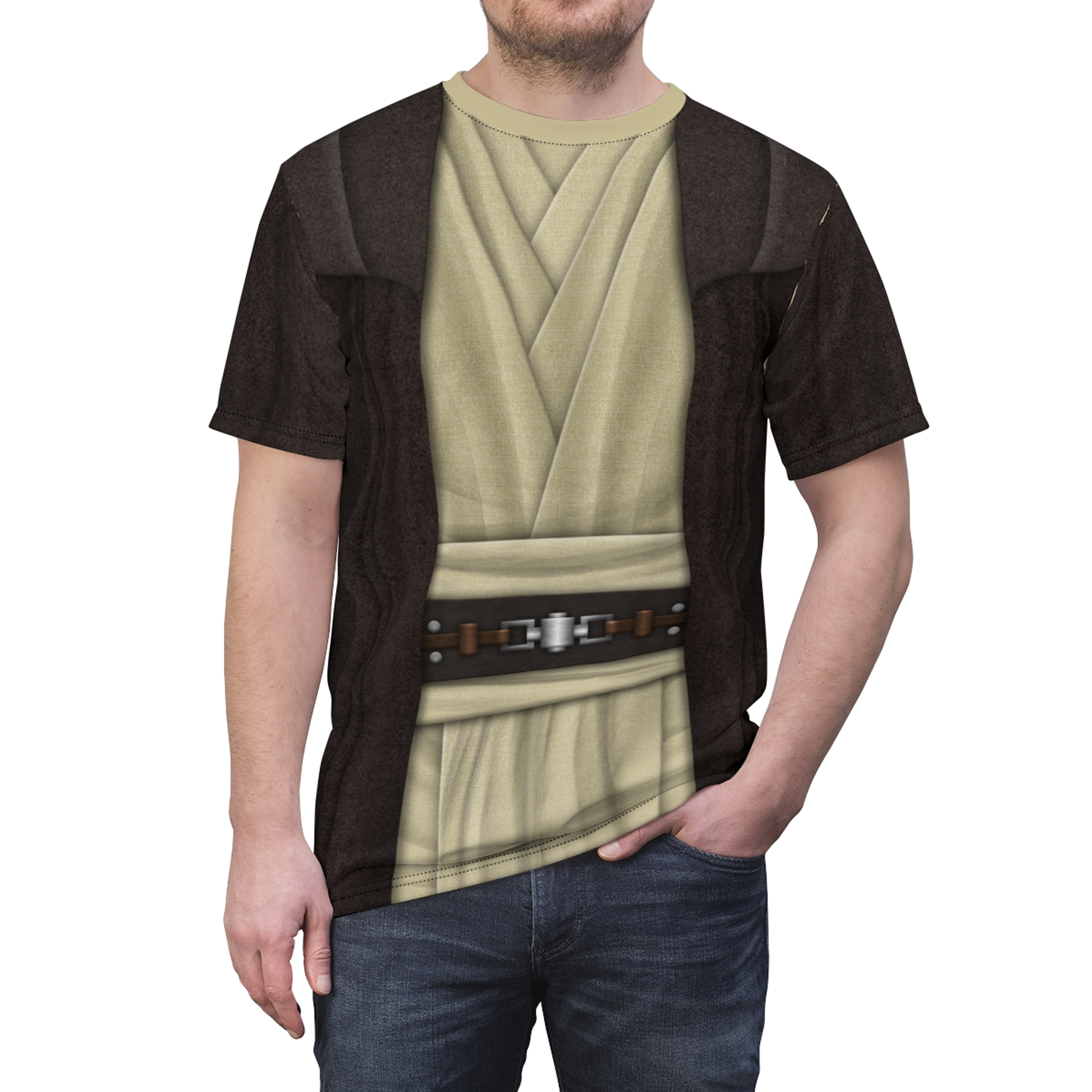 Qui-Gon Jinn Stwa Costume T-Shirt