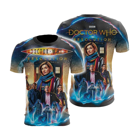 Doctor Who T-Shirt Doctor Who Resolution Characters T-Shirt Colorful Unisex - Trendy Gift For Men & Women