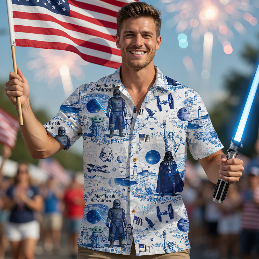 Proud American - Celebrated America 250th Anniversary Hawaiian Shirt - Gifts For Patriots 01pgdt070526