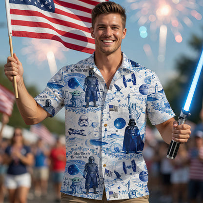 Proud American - Celebrated America 250th Anniversary Hawaiian Shirt - Gifts For Patriots 01pgdt070526