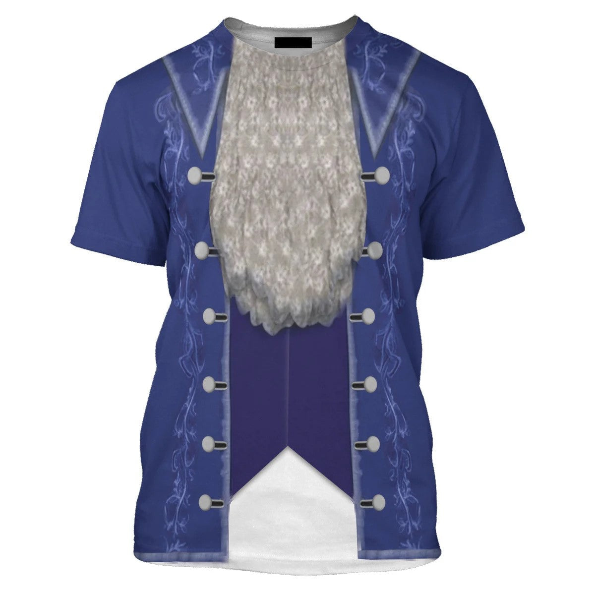 Disney T-Shirt The White Rabbit Alice In Wonderland Costume T-Shirt Blue Unisex Adults New Release - Trendy Gift For Men & Women