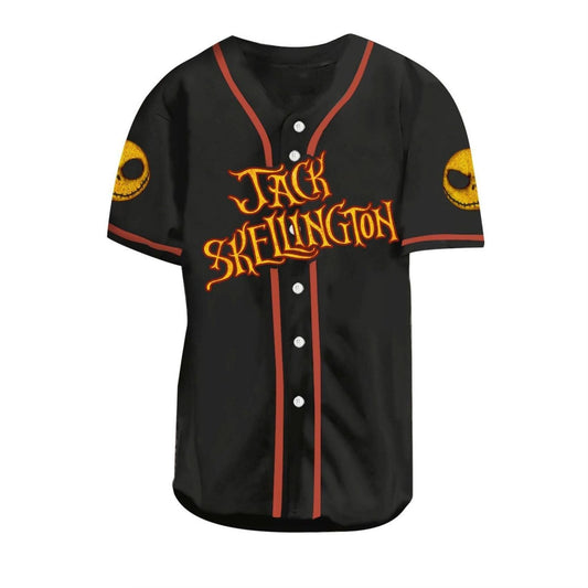 Tnbc Jersey Jack Skellington Halloween Is Coming Black Jersey Shirt Tnbc Baseball