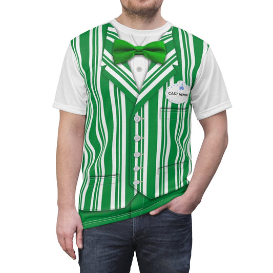 Green The Dapper Dans Costume T-shirt For Men