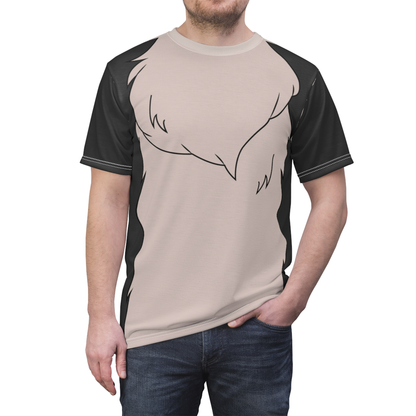 Lucifer Cat Disney Cinderella Cosplay Costume T-Shirt For Men