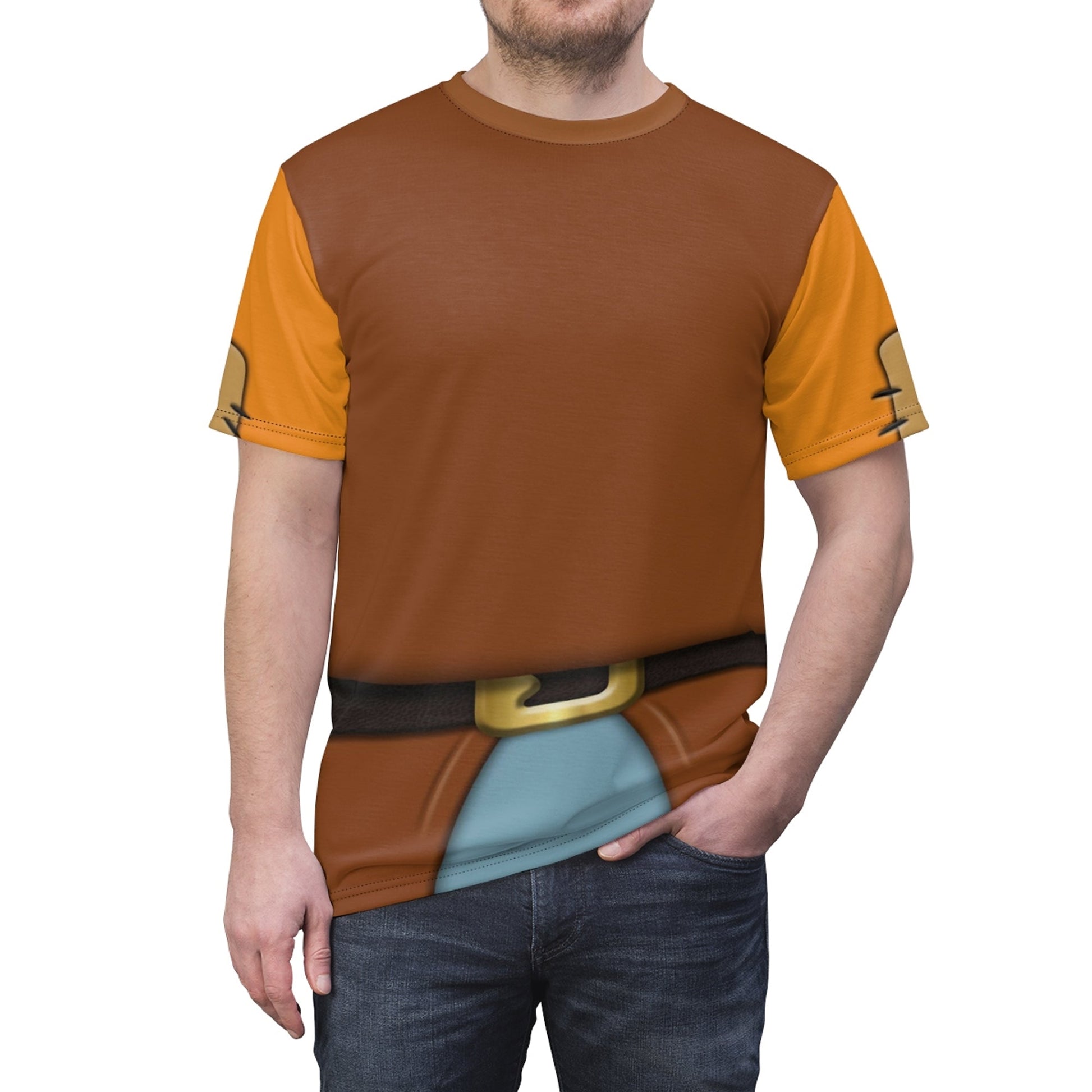Happy Snow White Costume T-Shirt For Men