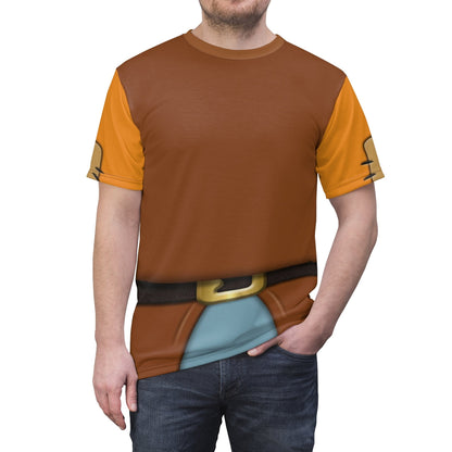 Happy Snow White Costume T-Shirt For Men