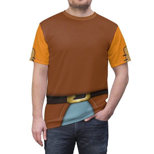 Happy Snow White Costume T-Shirt For Men