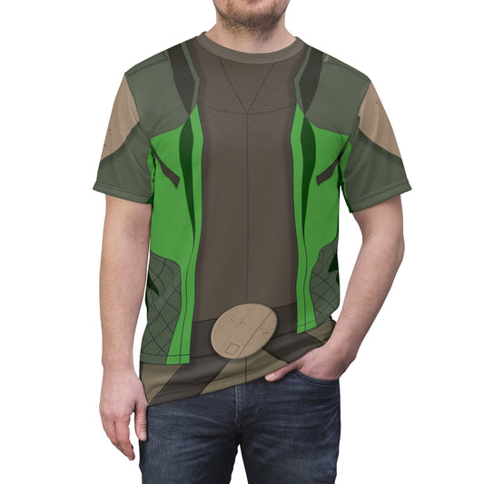 Kazuda Xiono Stwa Resistance Costume T-shirt For Men
