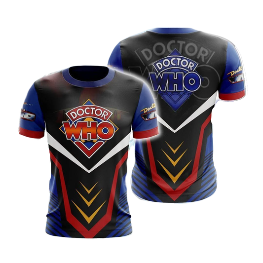 Doctor Who T-Shirt Doctor Who Logo Graphic T-Shirt Colorful Unisex - Trendy Gift For Men & Women