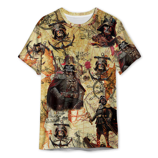 Stwa Darth Vader Pirates - 3D T-shirt For Fans
