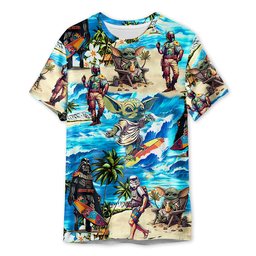 Stwa Special  Surfing - 3D T-shirt