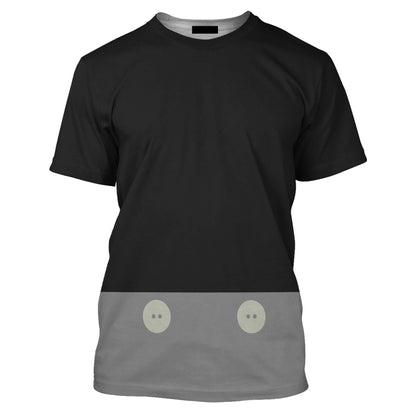 Disney T-Shirt Steamboat Mickey Mouse Costume T-Shirt Black Gray Unisex Adults New Release - Trendy Gift For Men & Women
