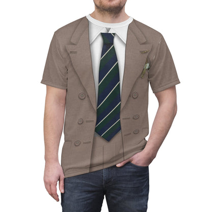 Marcus Brody Indiana Jones Costume T-Shirt For Men