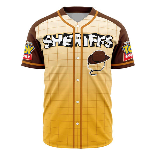 Disney Toy Story Jersey Woody Toy Story Suit Sheriffs Costume Jersey Shirt Disney Baseball Baseball