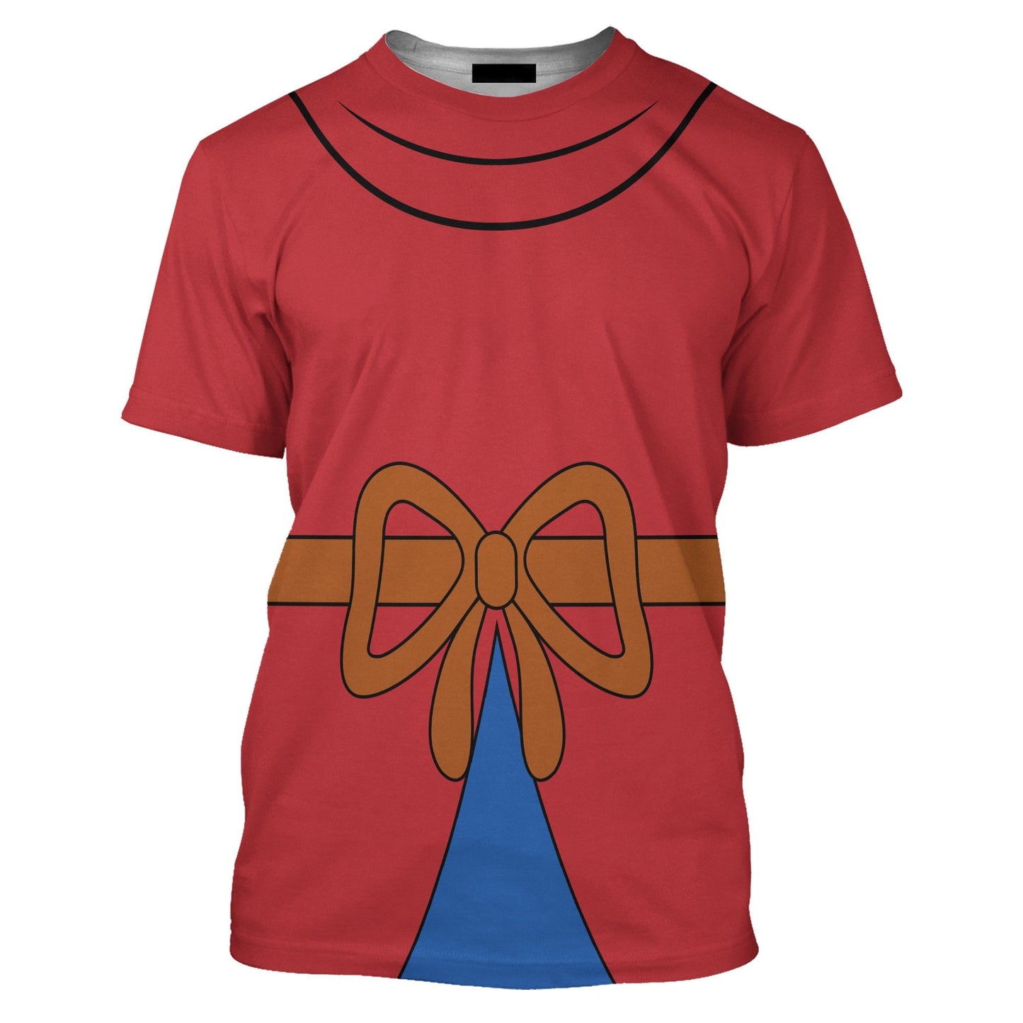 Disney T-Shirt Disney Fantasia Wizard Mickey Mouse Costume T-Shirt Red Unisex Adults New Release - Trendy Gift For Men & Women