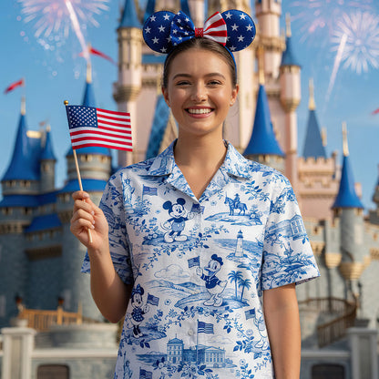 USA 250th Anniversary 3D Hawaiian Shirt - Anniversary Gifts 05pgdt060526