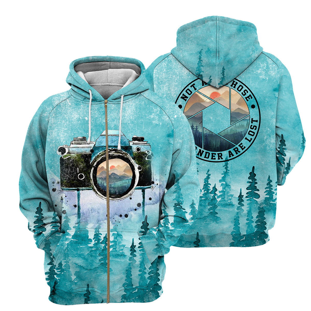 Photography Forest - All Over Printed Shirt