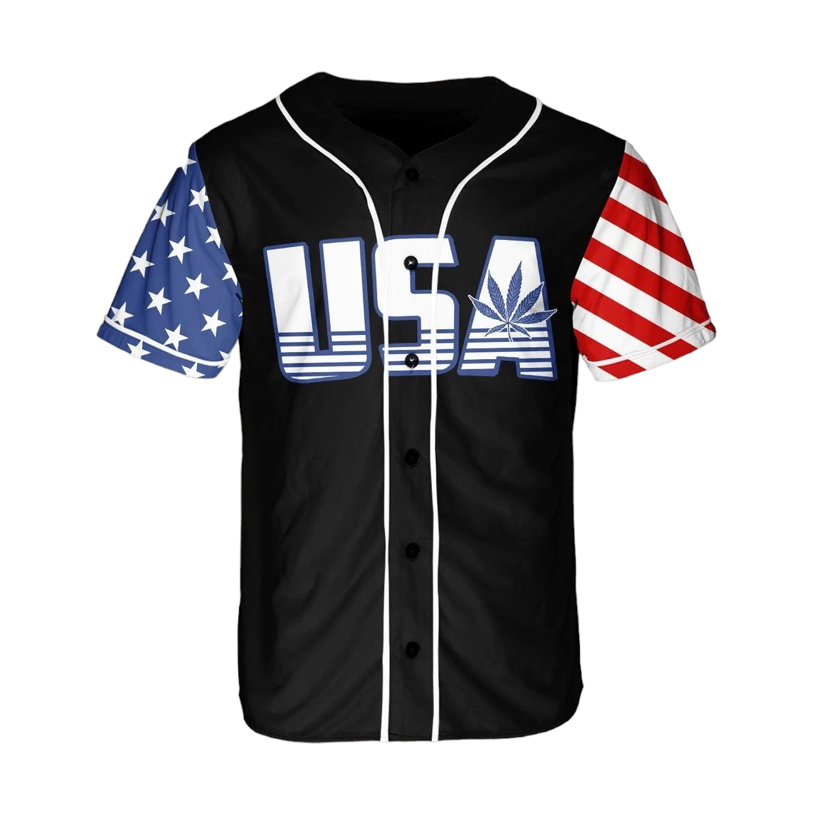 Independence Day Jersey American Flag USA Heart Shape Independence Day Black Jersey Shirt 04th of July Baseball for Men