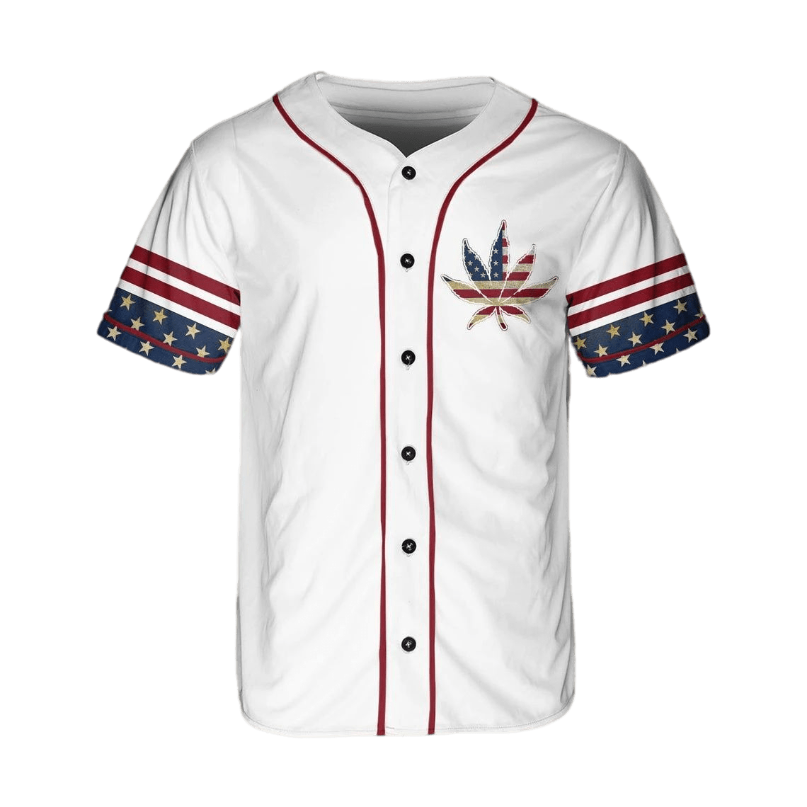 Independence Day Jersey Love American Flag Independence Day White Jersey Shirt 04th of July Baseball for Men Women