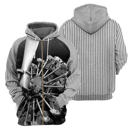 Aircraft Mechanic - All Over Printed Shirt