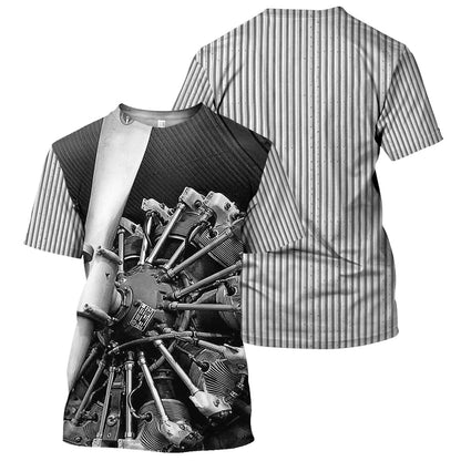 Aircraft Mechanic - All Over Printed Shirt