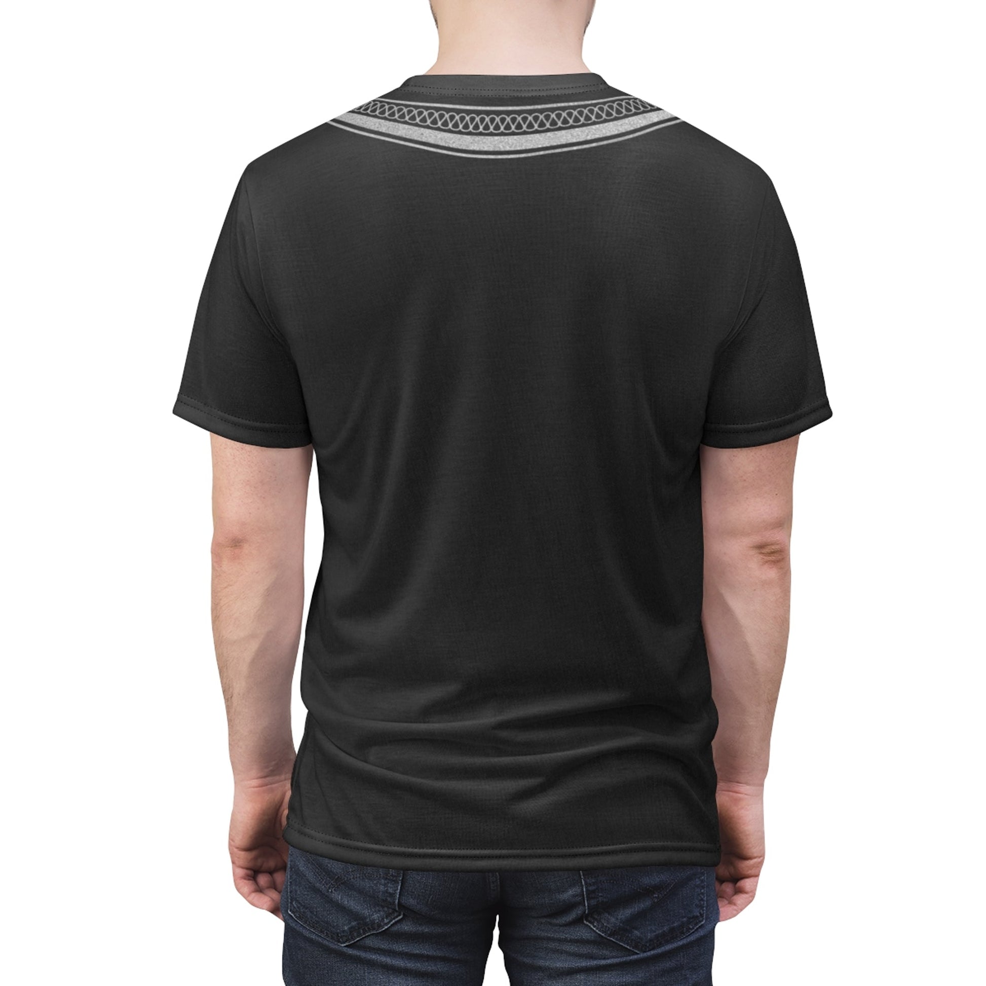 King T'Challa Black Panther Costume T-shirt For Men
