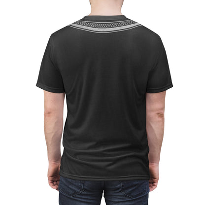King T'Challa Black Panther Costume T-shirt For Men