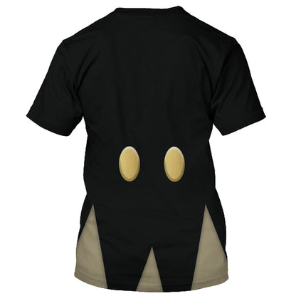 Disney T-Shirt Jiminy Pinocchio Costume T-Shirt Colorful Unisex Adults New Release - Trendy Gift For Men & Women