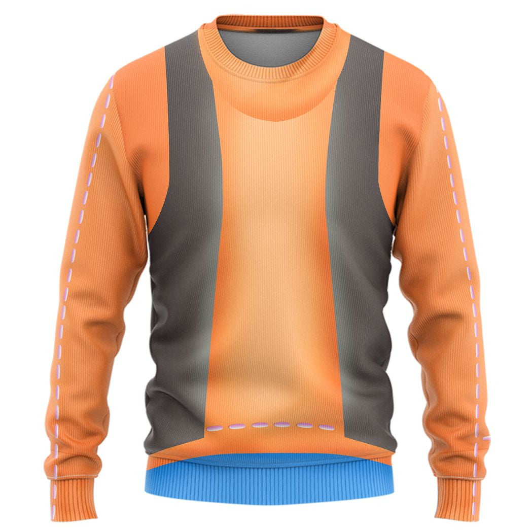 Disney Hoodie Disney Character Goofy Costume T-Shirt Orange Unisex Adults New Release - Trendy Gift For Men & Women