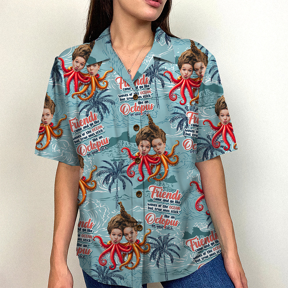 Friends Hawaiian Shirt - Custom Face Photo Gifts Custom Photo Gifts
