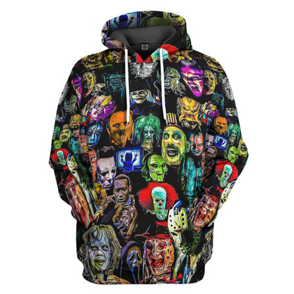  Horror Collection Characters Custom Hoodie Tshirt Apparel