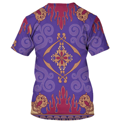 Disney T-Shirt Magic Carpet Aladdin Costume T-Shirt Colorful Unisex Adults New Release - Trendy Gift For Men & Women