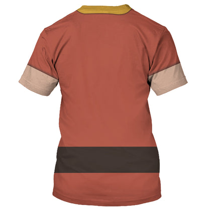 Disney T-Shirt Gaston Beauty And The Beast Villain Costume T-Shirt Red Unisex Adults New Release - Trendy Gift For Men & Women