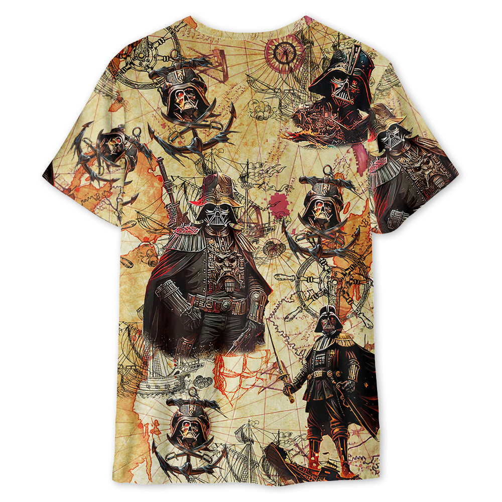 Stwa Darth Vader Pirates - 3D T-shirt For Fans