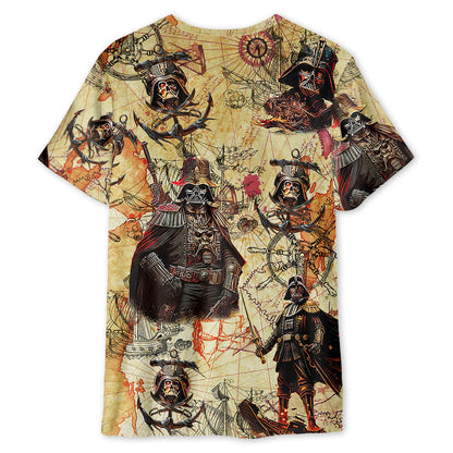Stwa Darth Vader Pirates - 3D T-shirt For Fans