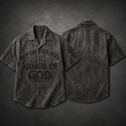 Armor Of God Hawaiian Shirt Christian Faith Ephesians 6 11 Gift